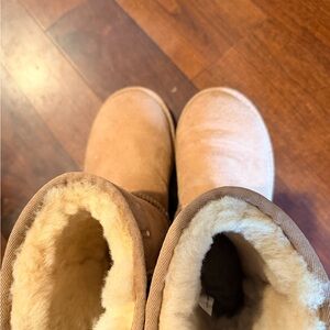 UGG Tan Shearling Boots